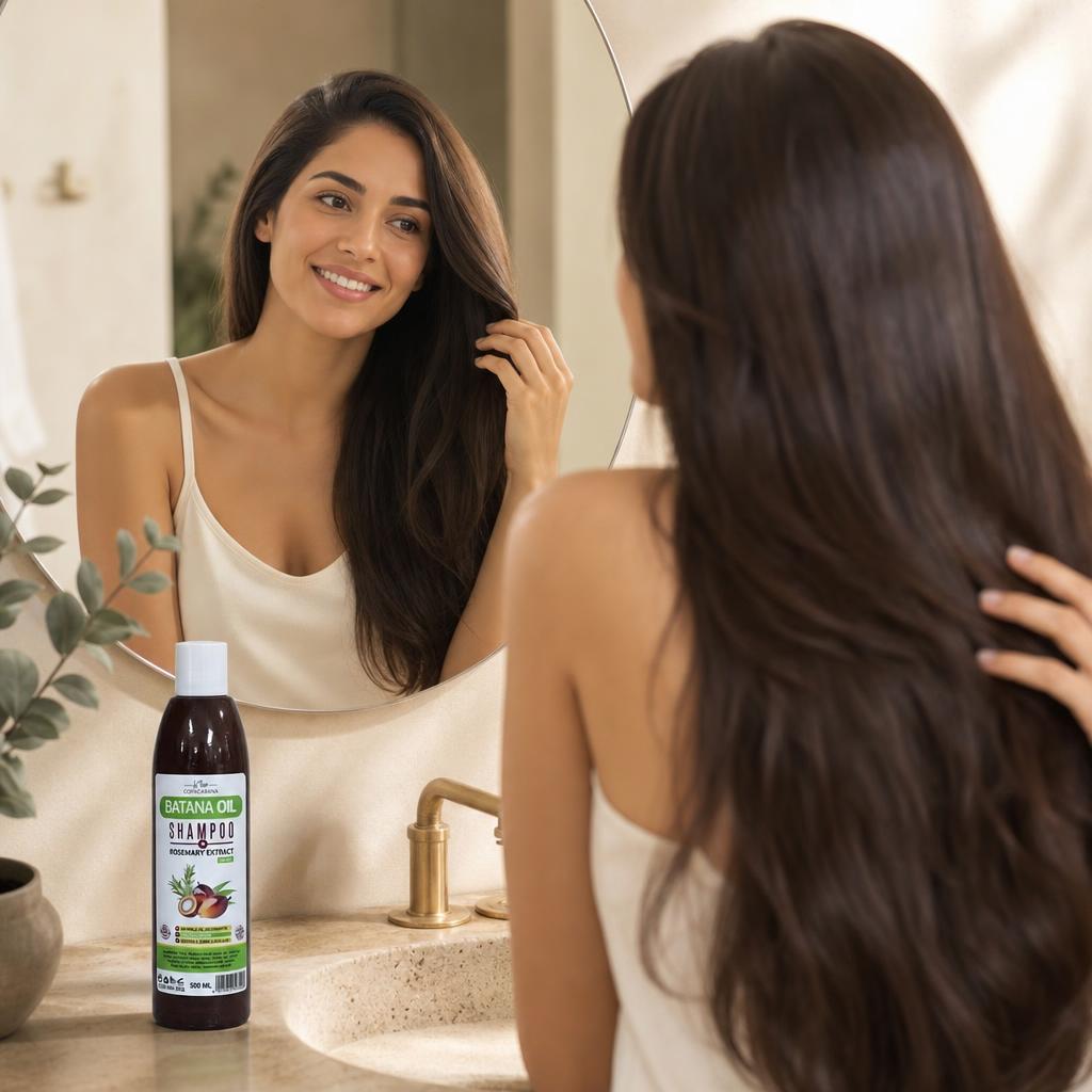 Cabello más fuerte y con brillo desde las primeras lavadas